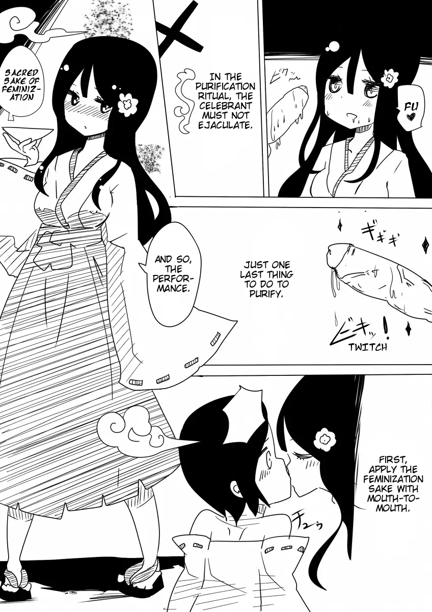 [Vae] Otoboramura ni Tsutawaru Nyotaika no Gishiki to wa -Shun- | The Feminization Ritual in Otobora Village Fhentai - Page 5
