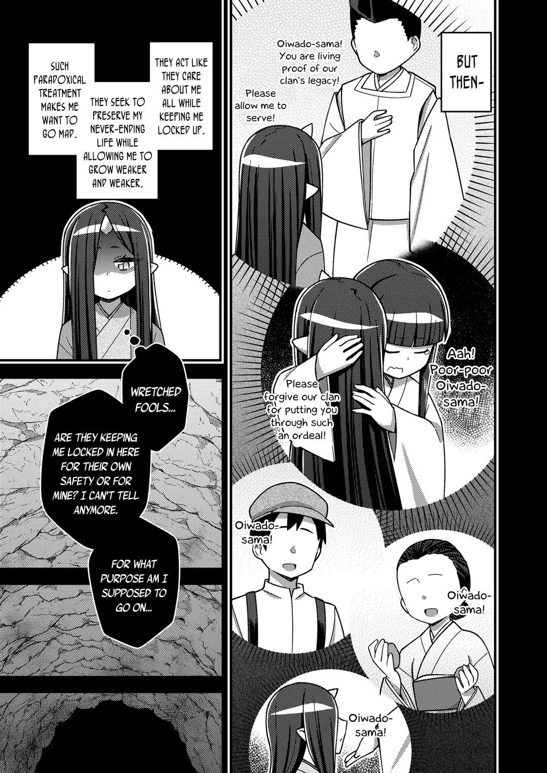 [Ishimari Yuuya] Yuukyuu no Oiwado, Onigami-sama no Jidaraku Life | Oiwado The Eternal, The Self-Indulgent Life of an Oni Demon-God Fhentai - Page 31