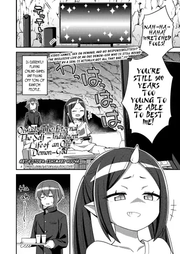 [Ishimari Yuuya] Yuukyuu no Oiwado, Onigami-sama no Jidaraku Life | Oiwado The Eternal, The Self-Indulgent Life of an Oni Demon-God Fhentai.net - Page 2