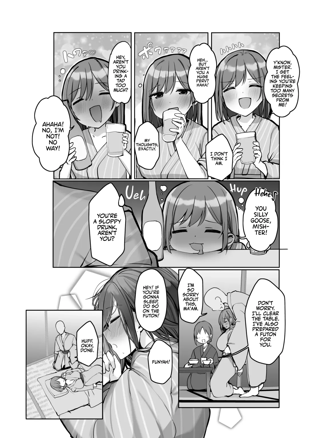 [Rouka] "Chotto dake, kyuukei Shinai...?" Dekachichi Manga ~Nakadashi Dopyu Dopyu Tanetsuke Ryokou~ | Wanna Visit the Hot Springs, Mister? Fhentai - Page 20