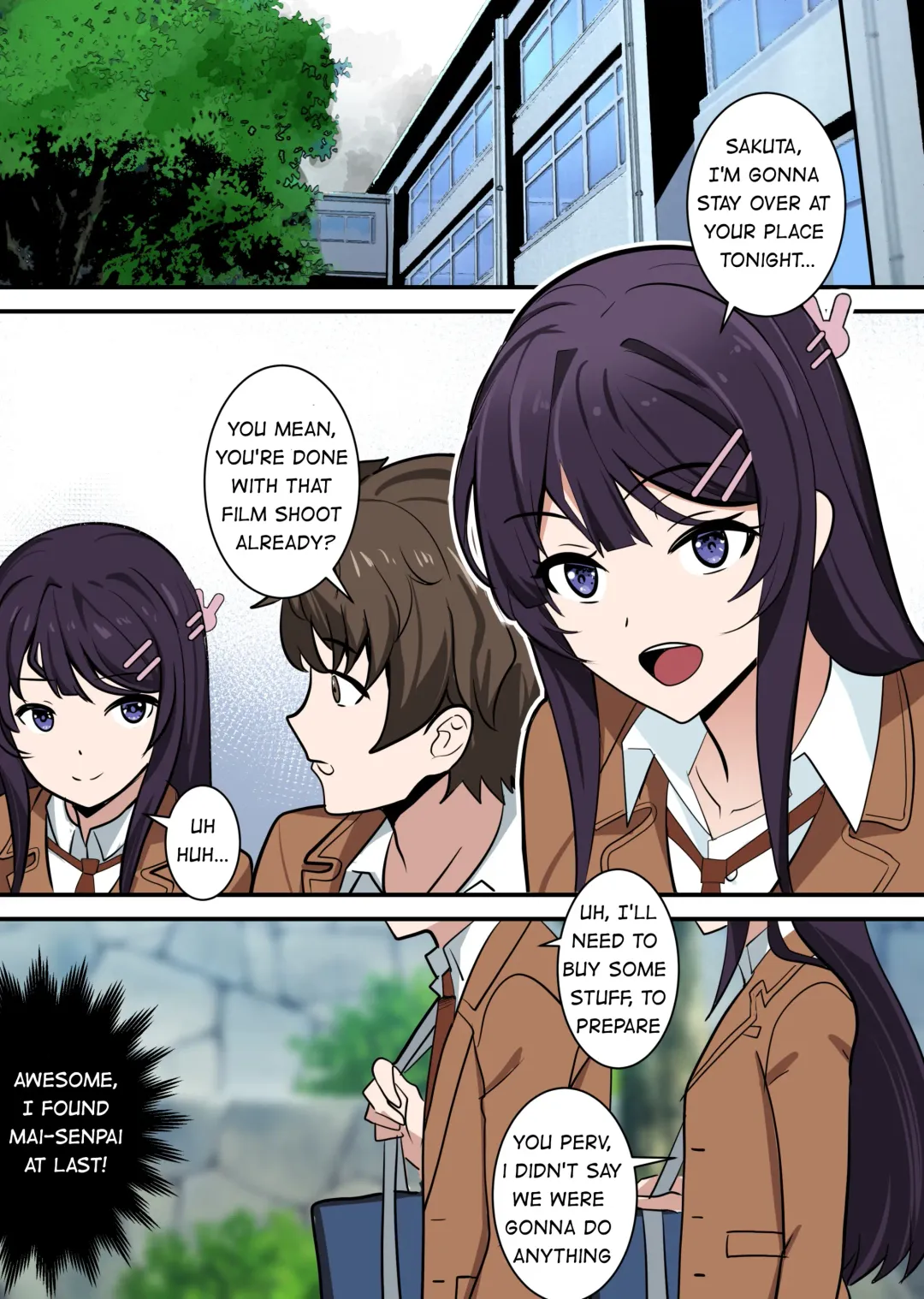 [Gege] Possessing Sakurajima Mai and Cucking Her Lover (decensored) Fhentai - Page 1