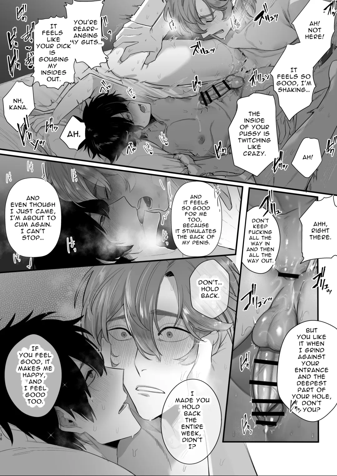 [Teniya Yoshiwaki] Housoushitsu wa Yari Heya | The Broadcasting Fuck Room Fhentai - Page 36