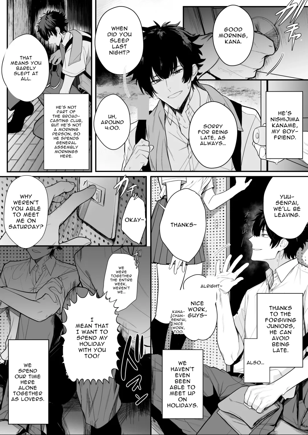 [Teniya Yoshiwaki] Housoushitsu wa Yari Heya | The Broadcasting Fuck Room Fhentai - Page 6