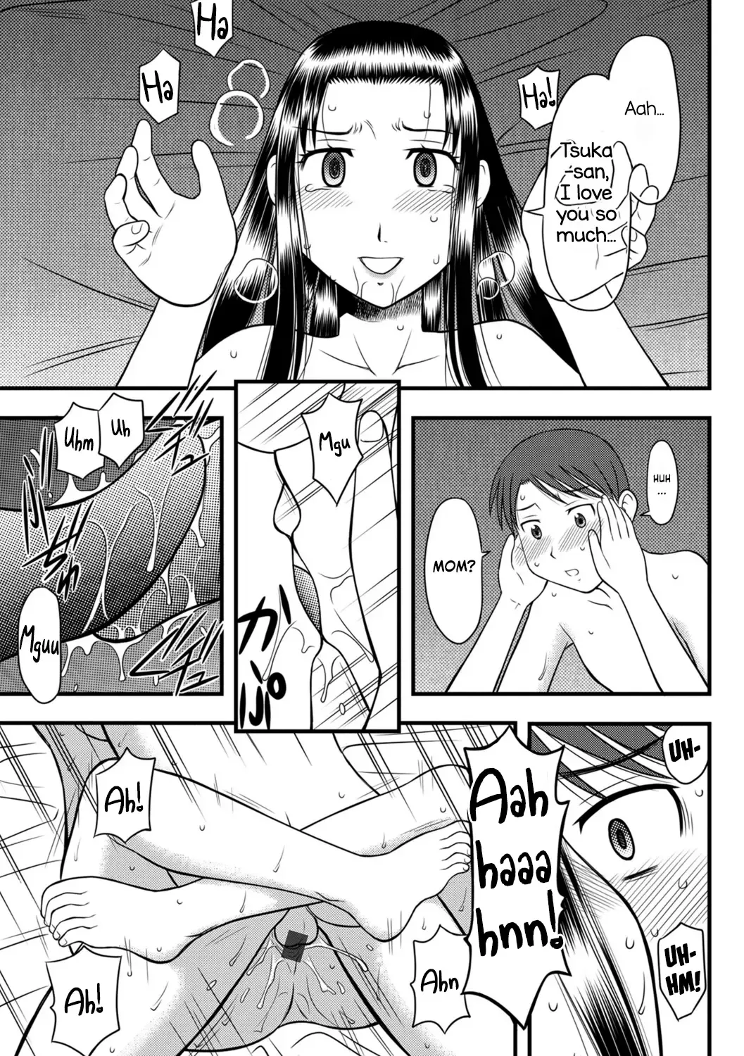 [Okamura Morimi] Ore to Kaa-san to Jiko Bukken | Me, My Mom, and the Room With a History Fhentai.net - Page 18