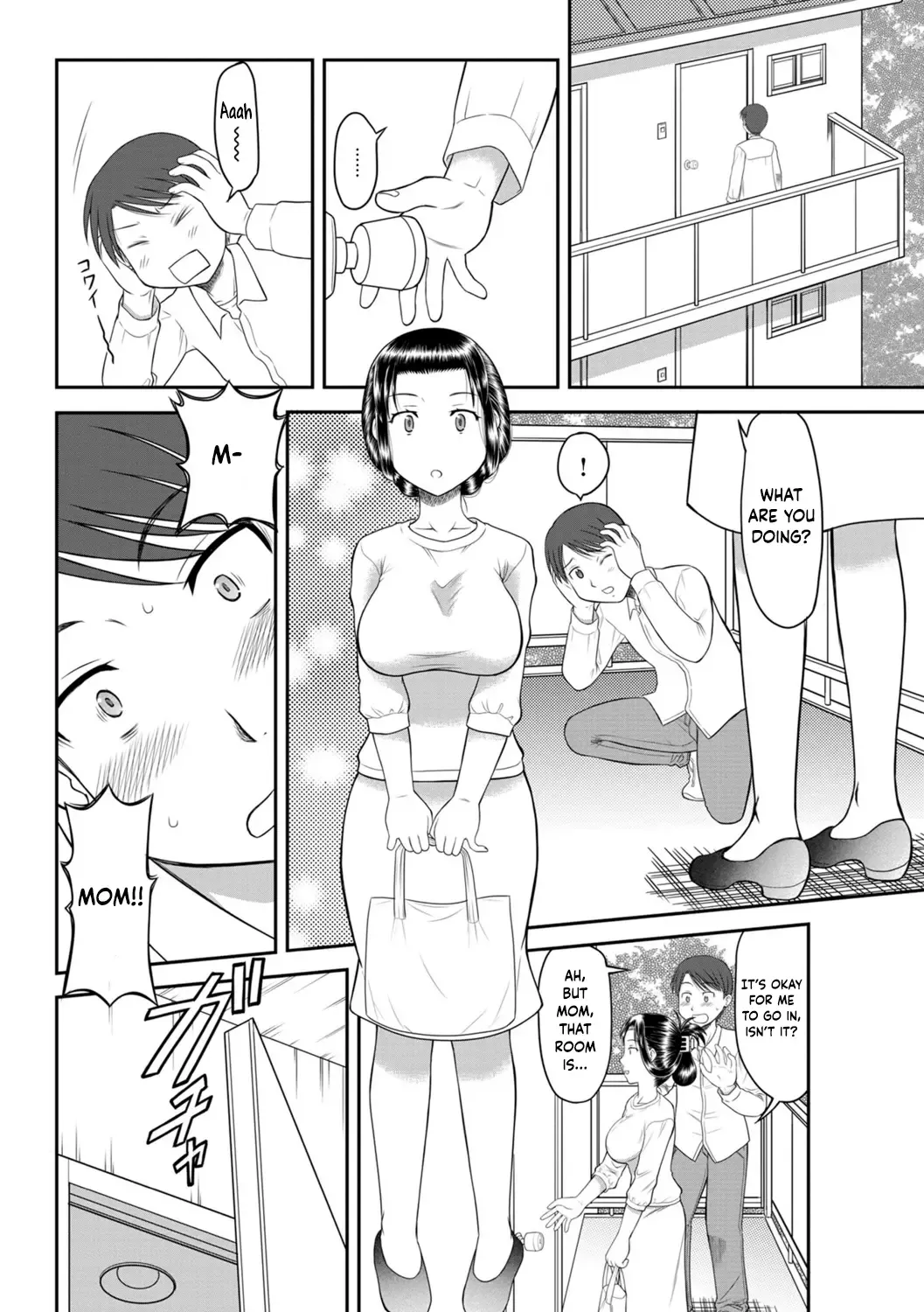 [Okamura Morimi] Ore to Kaa-san to Jiko Bukken | Me, My Mom, and the Room With a History Fhentai.net - Page 2