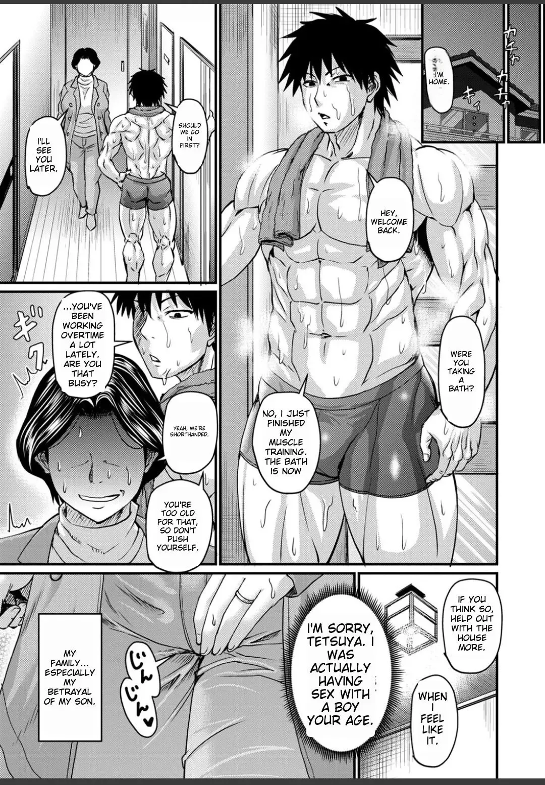 [Jirou] Kaa-chan wa Ore no... -Joshou- | Mom Is Mine... -Prologue- Fhentai - Page 9