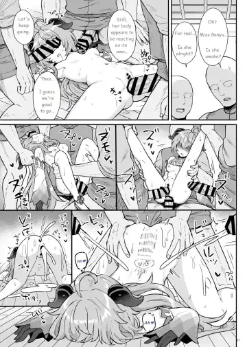 [Momosawa] Ganyu-chan ga Shigoto to Seiyoku Shori o Otetsudai suru Hon. | A book in which Ganyu helps you out with your work and sexual urges. Fhentai - Page 18