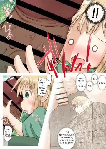 [Neko Daifuku] Elf Musume-san ga Orc-san ni Gokubuto Ochinchin o Nejikomareru Ohanashi | Elf Girl Gets Screwed By The Big Dick Orc Fhentai - Page 7