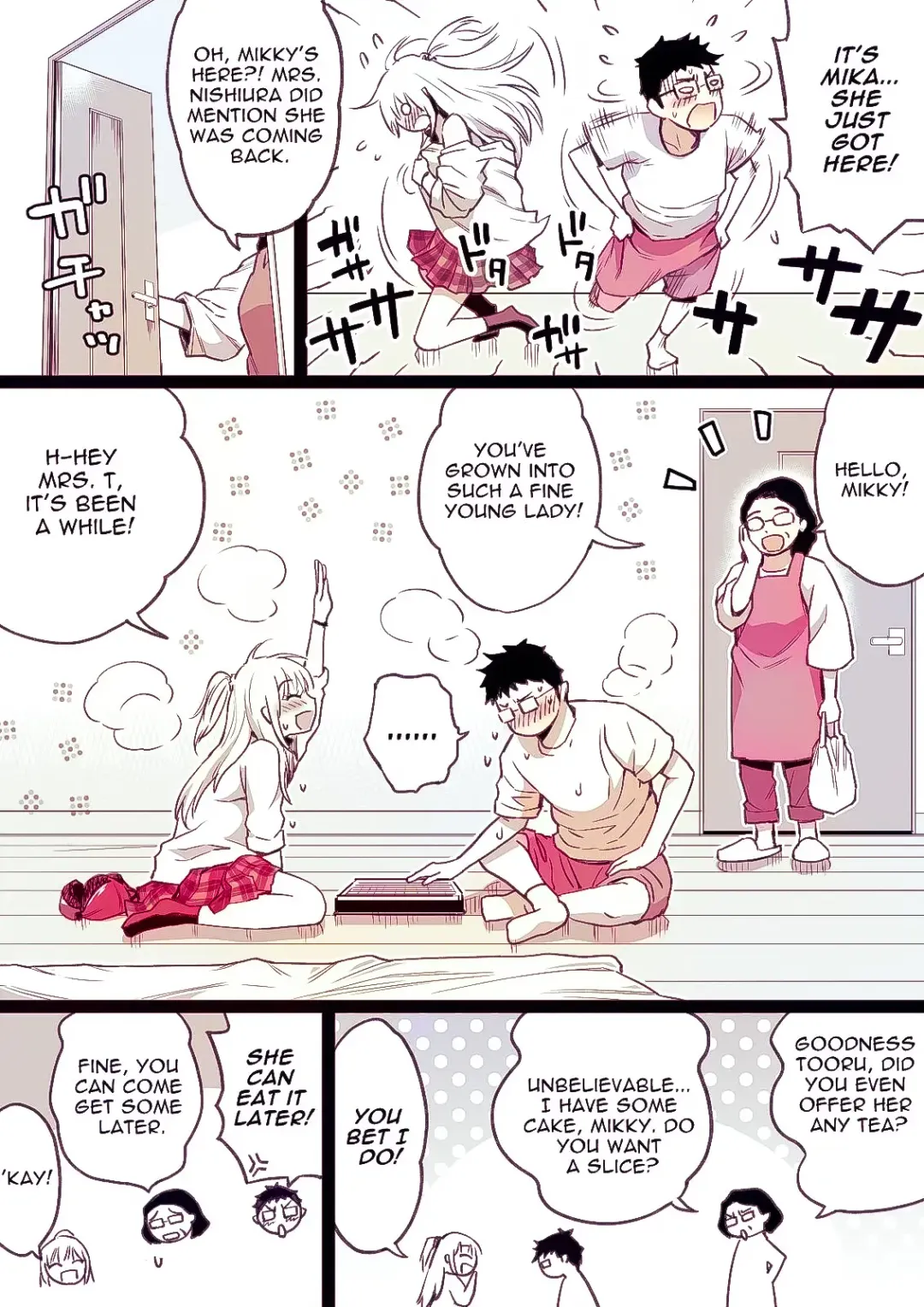 [Kamakiri] Hisashiburi ni Saikai shita Osananajimi wa Dosukebe Gal ni Nattemashita. Fhentai - Page 47