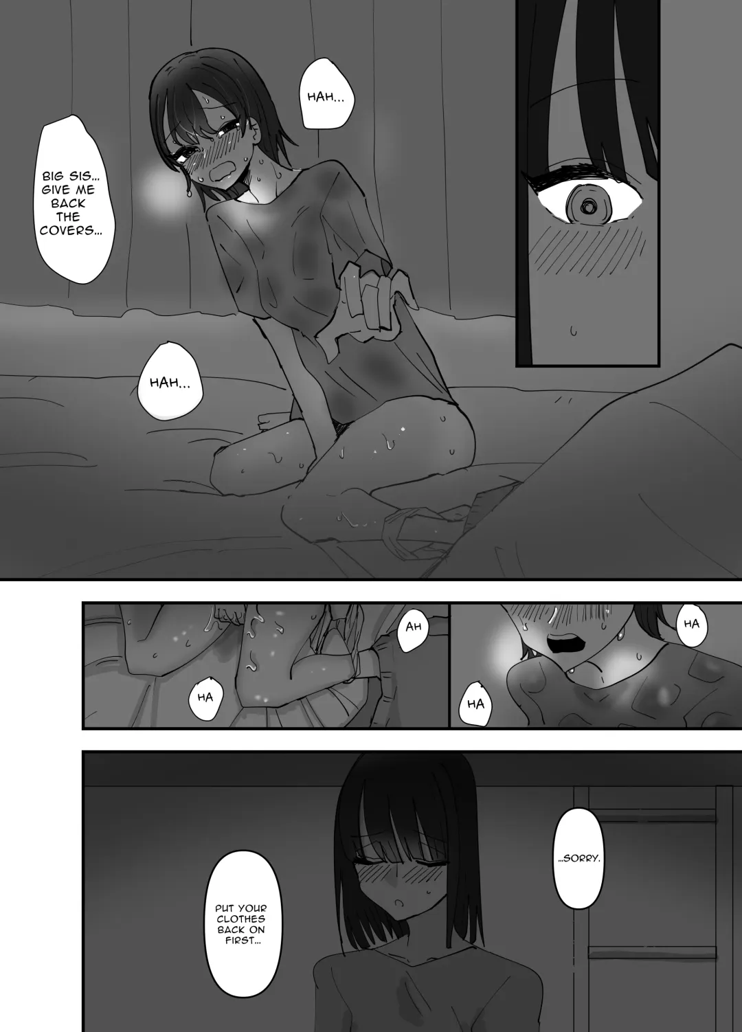 [Aweida] Imouto ga Watashi o Okazu ni Shitate Onanie o Shite ita Hanashi | My Little Sister Was Masturbating To Me Fhentai - Page 8