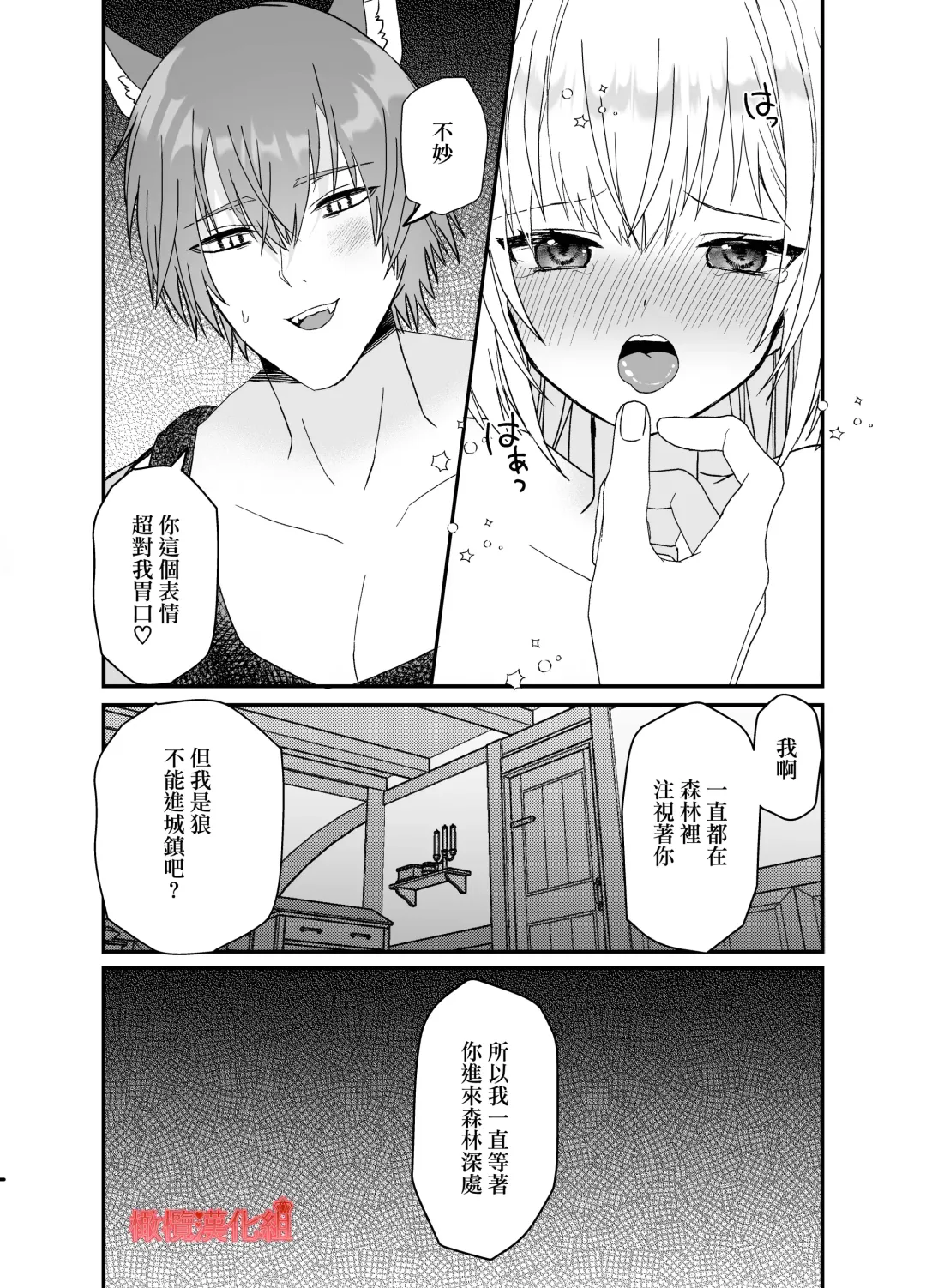 [Miduki Amane] Tensei Akazukin wa  Jinrou ni Kyouai  Sareru | 转生小红帽被狼人疯狂疼爱 Fhentai - Page 48