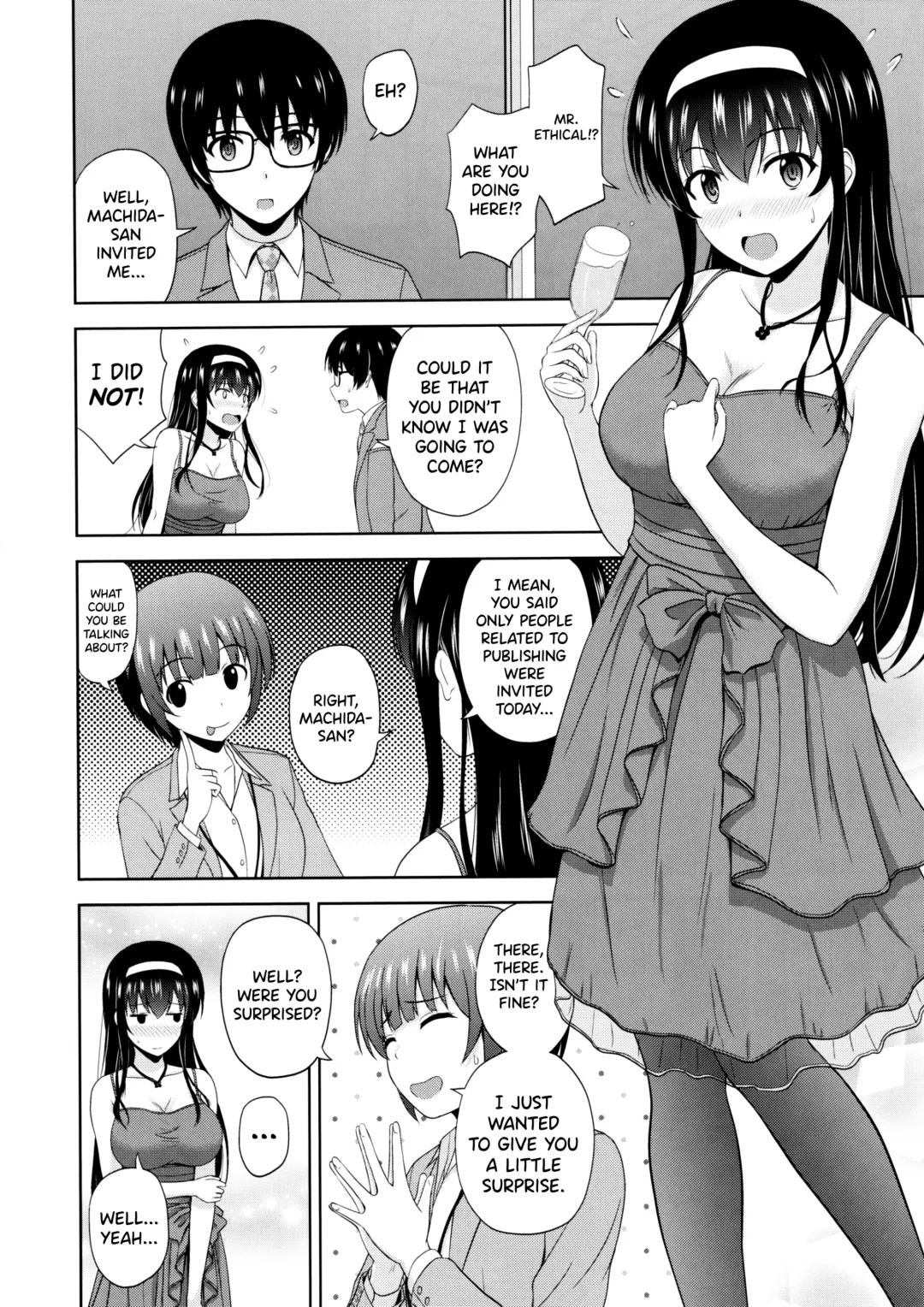 [Satou Chagashi] Kasumigaoka Utaha no Rinri Shinsakai Append Fhentai - Page 4