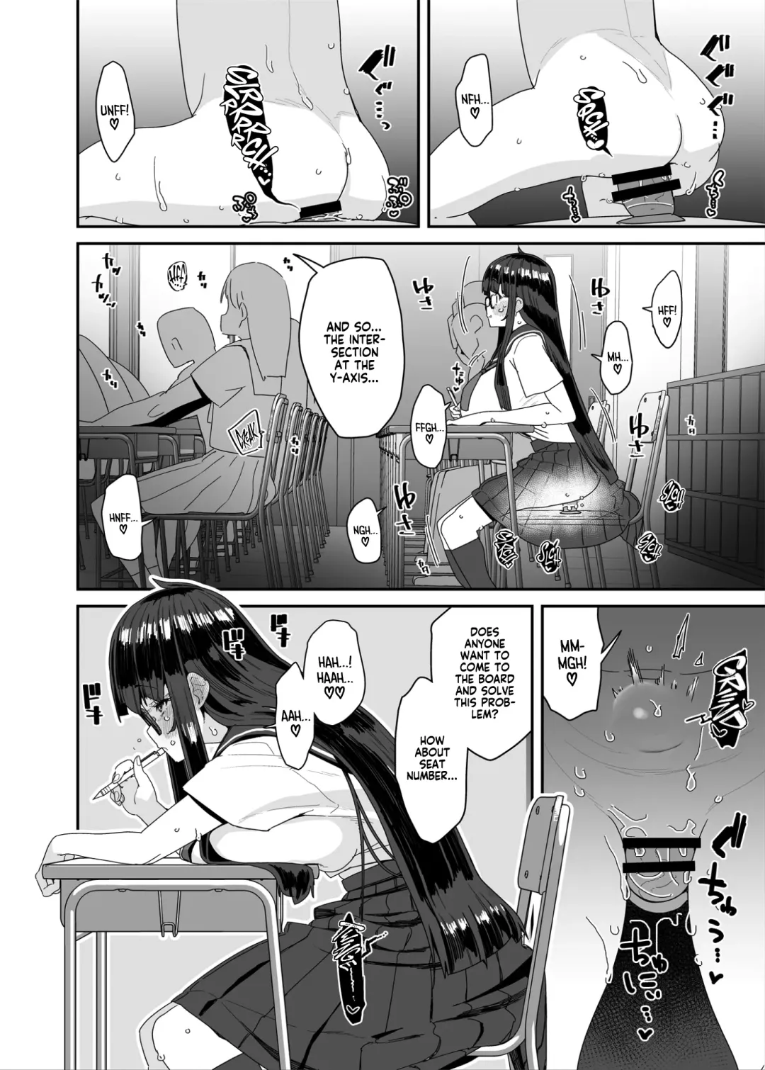 [Maeshima Ryou] Dosukebe Kyonyuu JC ga Kounai Onanie Suru Hanashi | The Slutty, Stacked Middle-Schooler Who Shlicks During Class Fhentai - Page 35