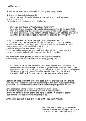 [Maeshima Ryou] Dosukebe Kyonyuu JC ga Kounai Onanie Suru Hanashi | The Slutty, Stacked Middle-Schooler Who Shlicks During Class Fhentai - Page 52