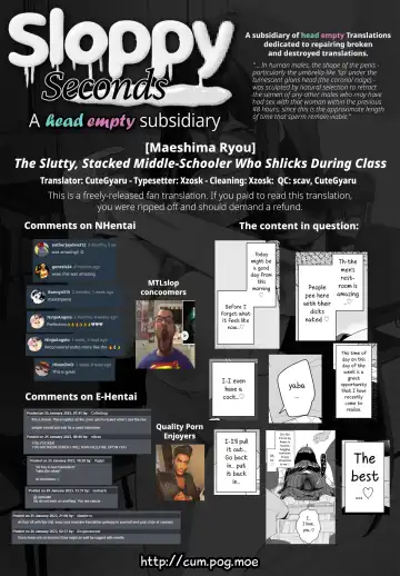 [Maeshima Ryou] Dosukebe Kyonyuu JC ga Kounai Onanie Suru Hanashi | The Slutty, Stacked Middle-Schooler Who Shlicks During Class Fhentai - Page 56