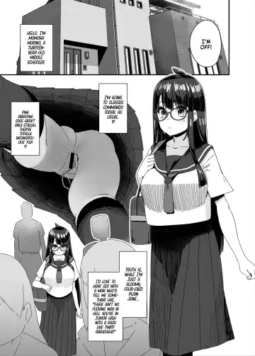 [Maeshima Ryou] Dosukebe Kyonyuu JC ga Kounai Onanie Suru Hanashi | The Slutty, Stacked Middle-Schooler Who Shlicks During Class Fhentai - Page 8