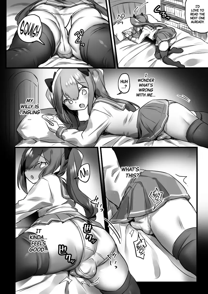 [Pokoten] Otokonoko ga Yuka Ona de Seitsuu suru Manga | A Manga About The Sexual Awakening of a Trap by Dry Humping his own Bed Fhentai.net - Page 2