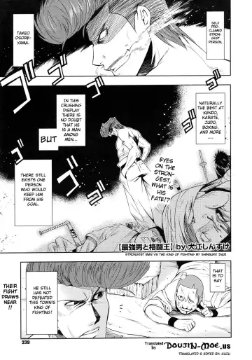 Read [Inue Shinsuke] Saikyou Otoko to Kakutou Ou | The Strongest Man vs. The King of Fighting - Fhentai