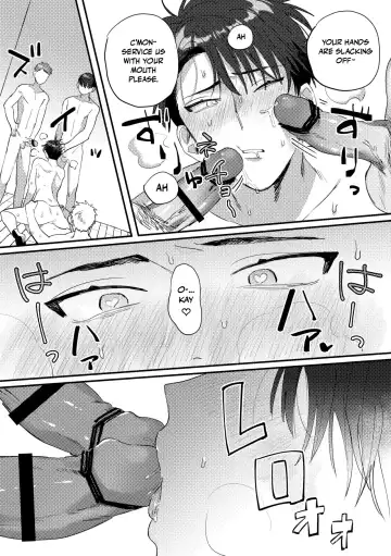 [Hama Yuji] Iinari Saimin Appli -Basket-bu Oni Buchou no Shasei Kanri Hen- | Iinari Saimin Apuri - Managing the Ejaculation of Our Demon Basketball Captain Fhentai - Page 25