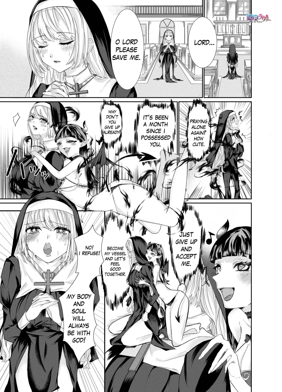 Read Succubus ni Nottorareru Sister | Nun Taken Over By Succubus - Fhentai.net