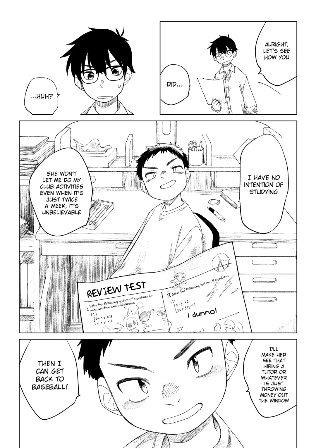 [Zumi] Kusogaki to Shinmai Kateikyoushi | The Stupid Brat and the Newly Hired Private Tutor Fhentai - Page 9