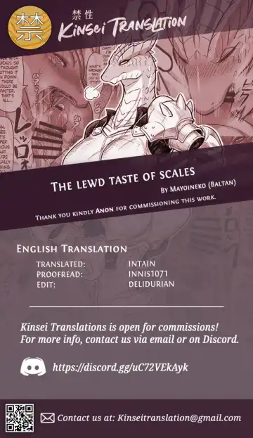 [Baltan] Uroko no aji wa midara na aji | The lewd taste of scales Fhentai.net - Page 9