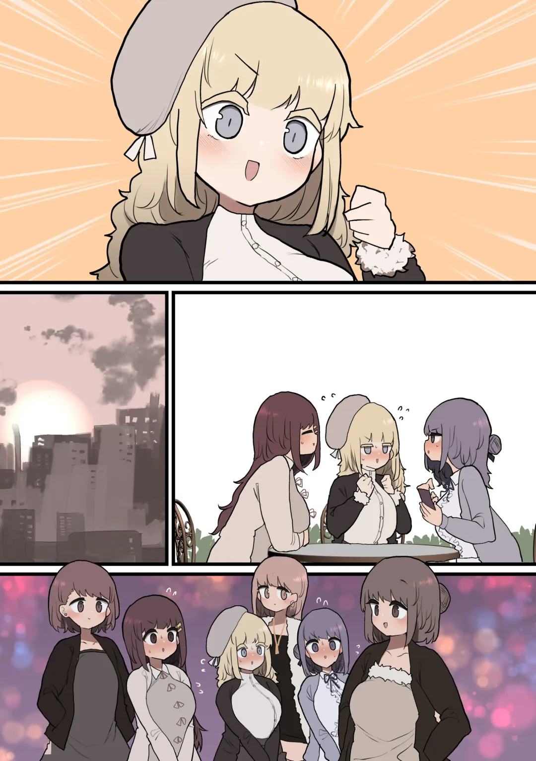 [Momomo - Momomo Gasshuukoku] Futanari Yarimoku Circle Kyoumishinshin no Shinnyuusei 2 Fhentai - Page 7