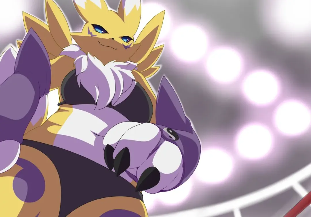 RENAX Dominated By Female Renamon Fhentai.net - Page 1