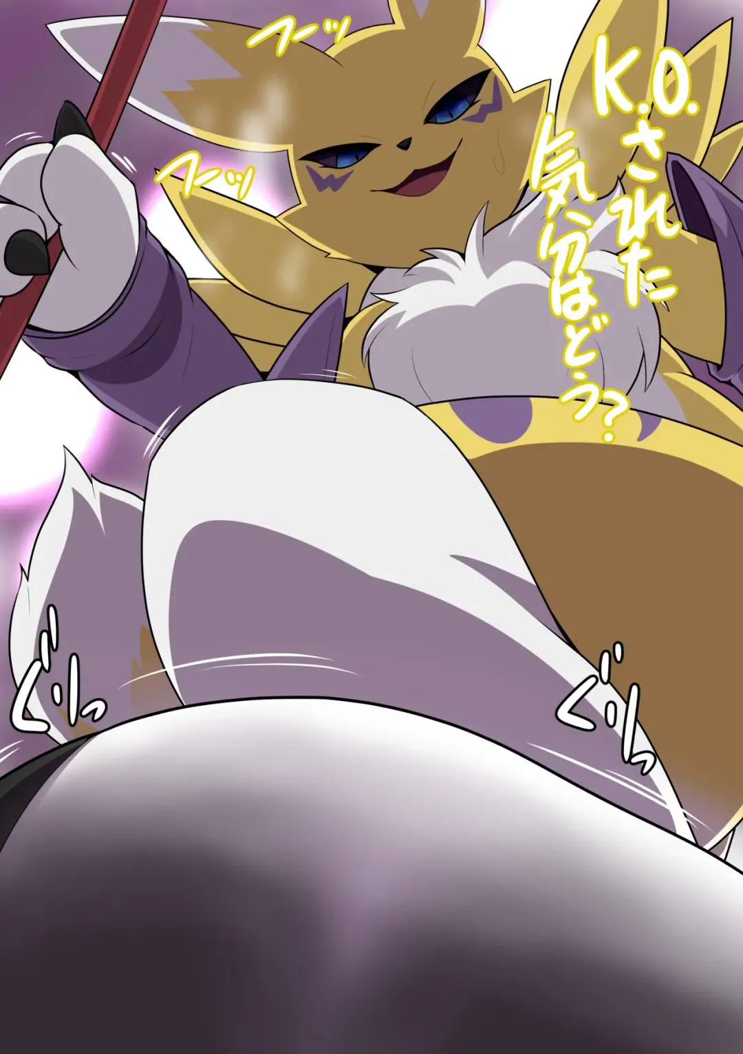 RENAX Dominated By Female Renamon Fhentai.net - Page 3