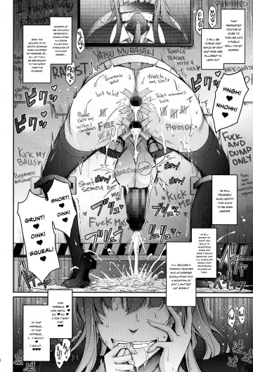 [Tana] Seiyoku Genkai Onnakyoushi Taimanin Yatsu Murasaki Fhentai - Page 10