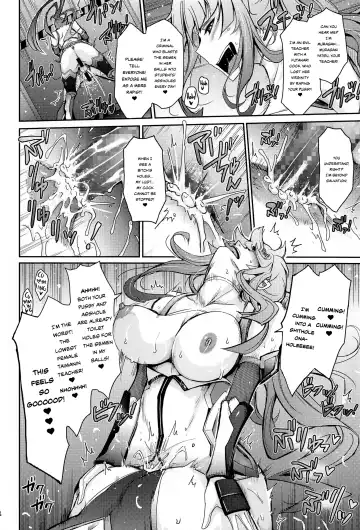 [Tana] Seiyoku Genkai Onnakyoushi Taimanin Yatsu Murasaki Fhentai - Page 14