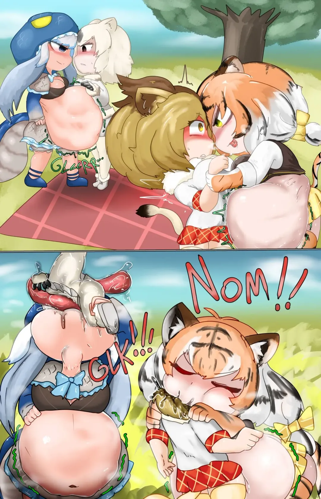 [Hughoftheskies] Kemono friends vore Fhentai.net - Page 1