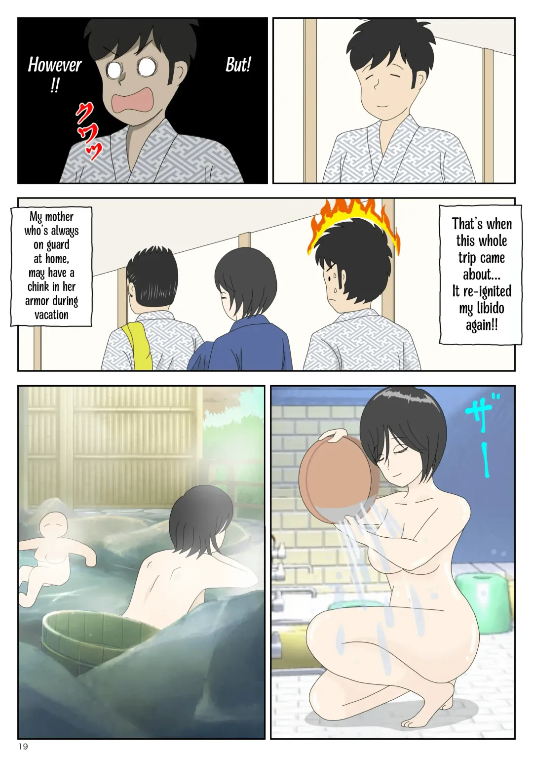 Onaneta Kaa-san 2 ~Otto no Yoko de~ | Masturbating to Mom ~Beside Her Husband~ Fhentai.net - Page 19