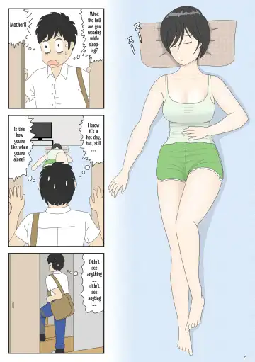 Onaneta Kaa-san 2 ~Otto no Yoko de~ | Masturbating to Mom ~Beside Her Husband~ Fhentai.net - Page 6