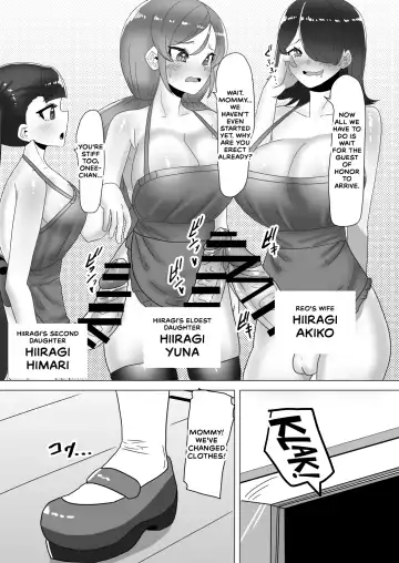 [Apacchi] Otokonoko Papa to Futanari Kazoku no Dairankou Party! Fhentai - Page 3