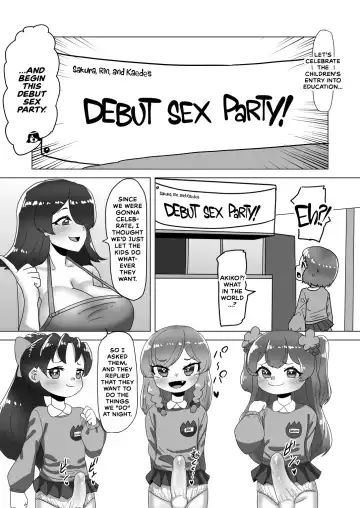 [Apacchi] Otokonoko Papa to Futanari Kazoku no Dairankou Party! Fhentai - Page 8