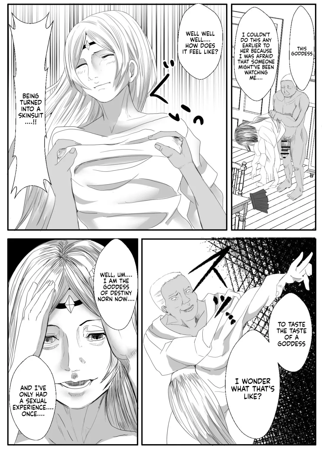 Kawa Oji Tensei ~ Chotto Kawarimasuyo, Megami-sama Fhentai - Page 6