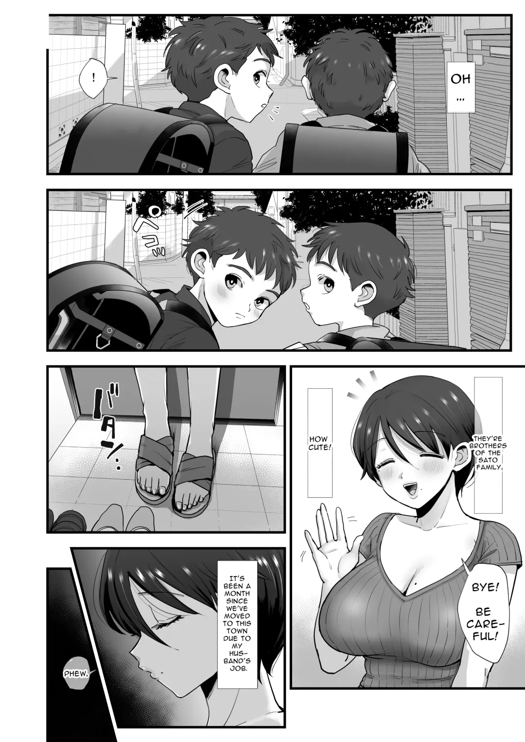 [Eda] Hosome Ottori Kyonyuu Mama. | Gentle, Busty, Narrow Eyed Momma. Fhentai - Page 4