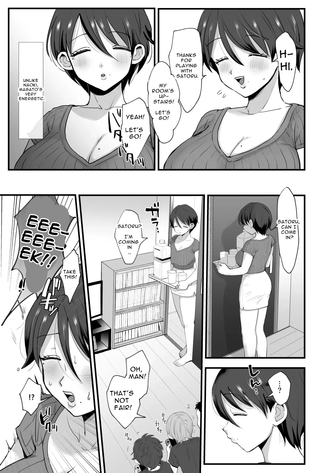 [Eda] Hosome Ottori Kyonyuu Mama. | Gentle, Busty, Narrow Eyed Momma. Fhentai - Page 7