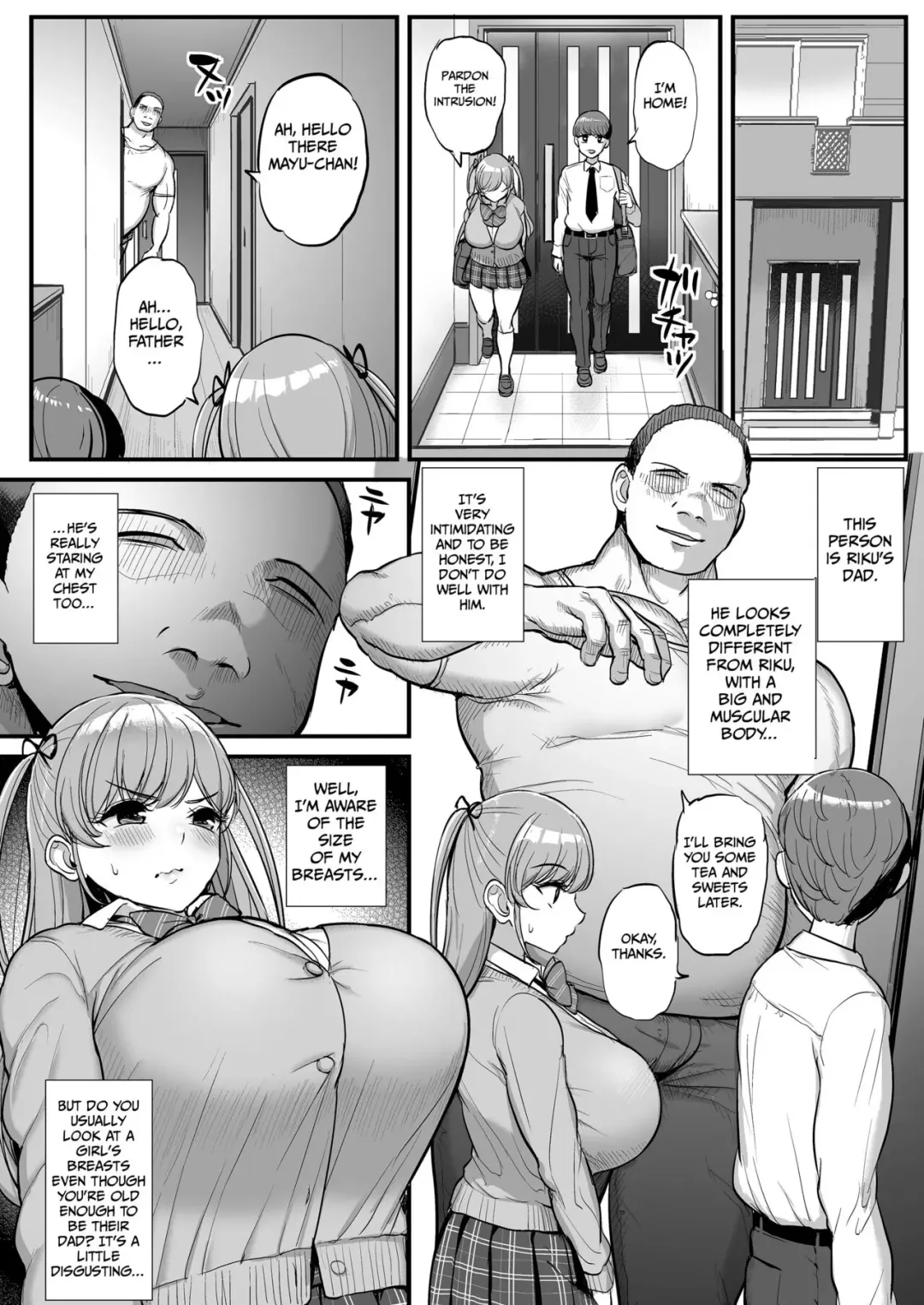 [Tyranu] Minimum Kanojo wa Oyaji no Seidorei Fhentai.net - Page 3