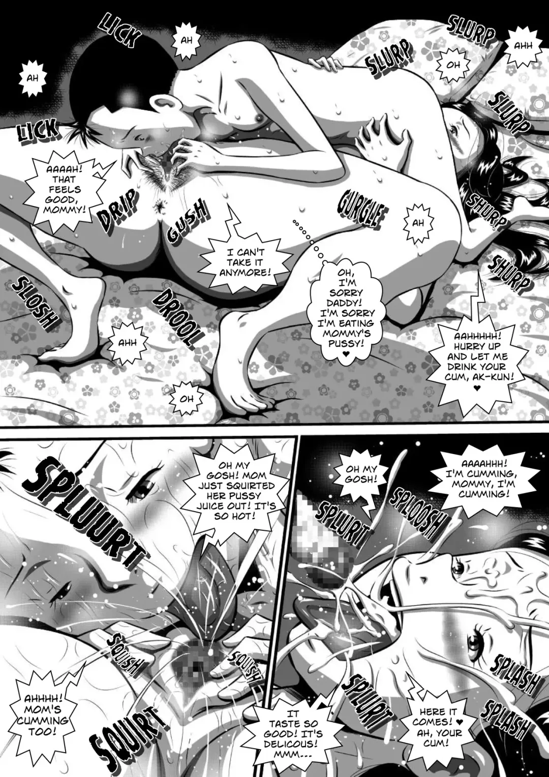 [Point Takashi] Mama no Karada wa Boku no Mono! Papa ni Kakurete Sex Zanmai! | Mom's Body Is Mine - Mother And Son Incest Sex Behind Dad's Back Fhentai - Page 14