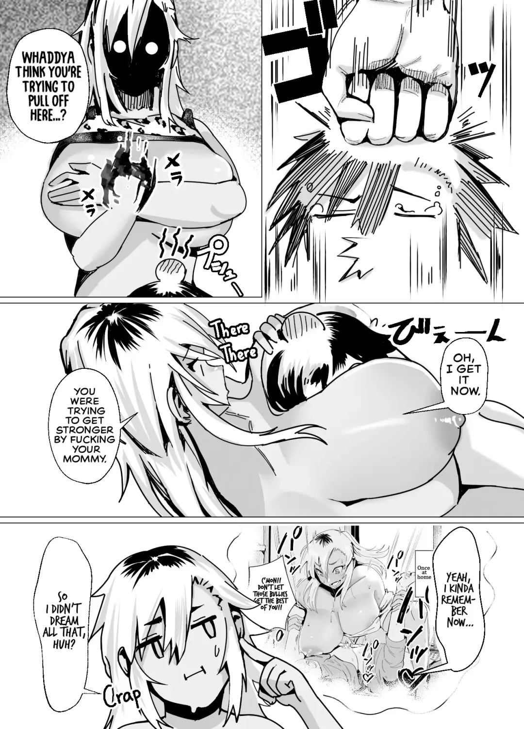 [Murabito C] Miwaku no Yanmama Ecchi na Kosodate Hisshouhou | The Amazing Gyaru Mom and Her Erotic Parenting Success! Fhentai - Page 11