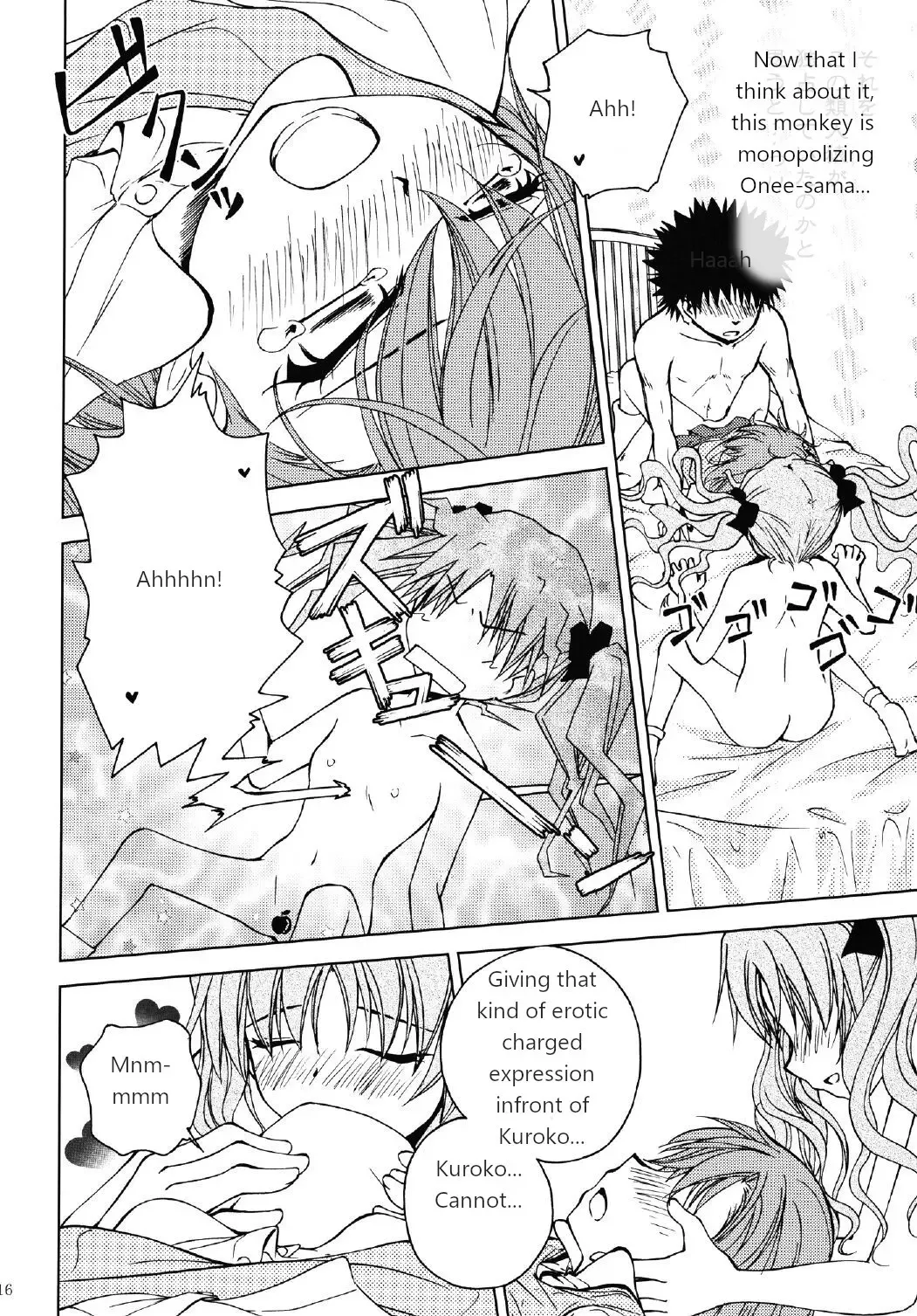 [Futatsuki Kazuo] Onee-sama o Ruijinen to Sememakuri desu no!! | I'm Attacking Onee-sama with the Monkey!! Fhentai - Page 15