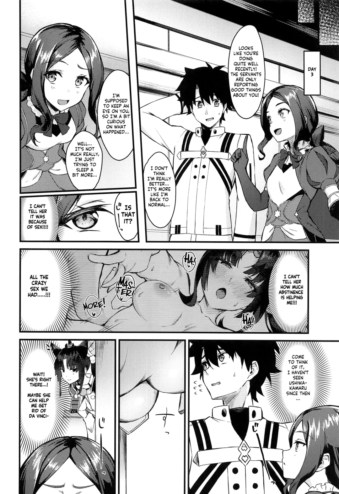 [Pinta] Ushiwakamaru to Kinyoku Seikatsu  | Ushiwakamaru without SEX Fhentai - Page 5