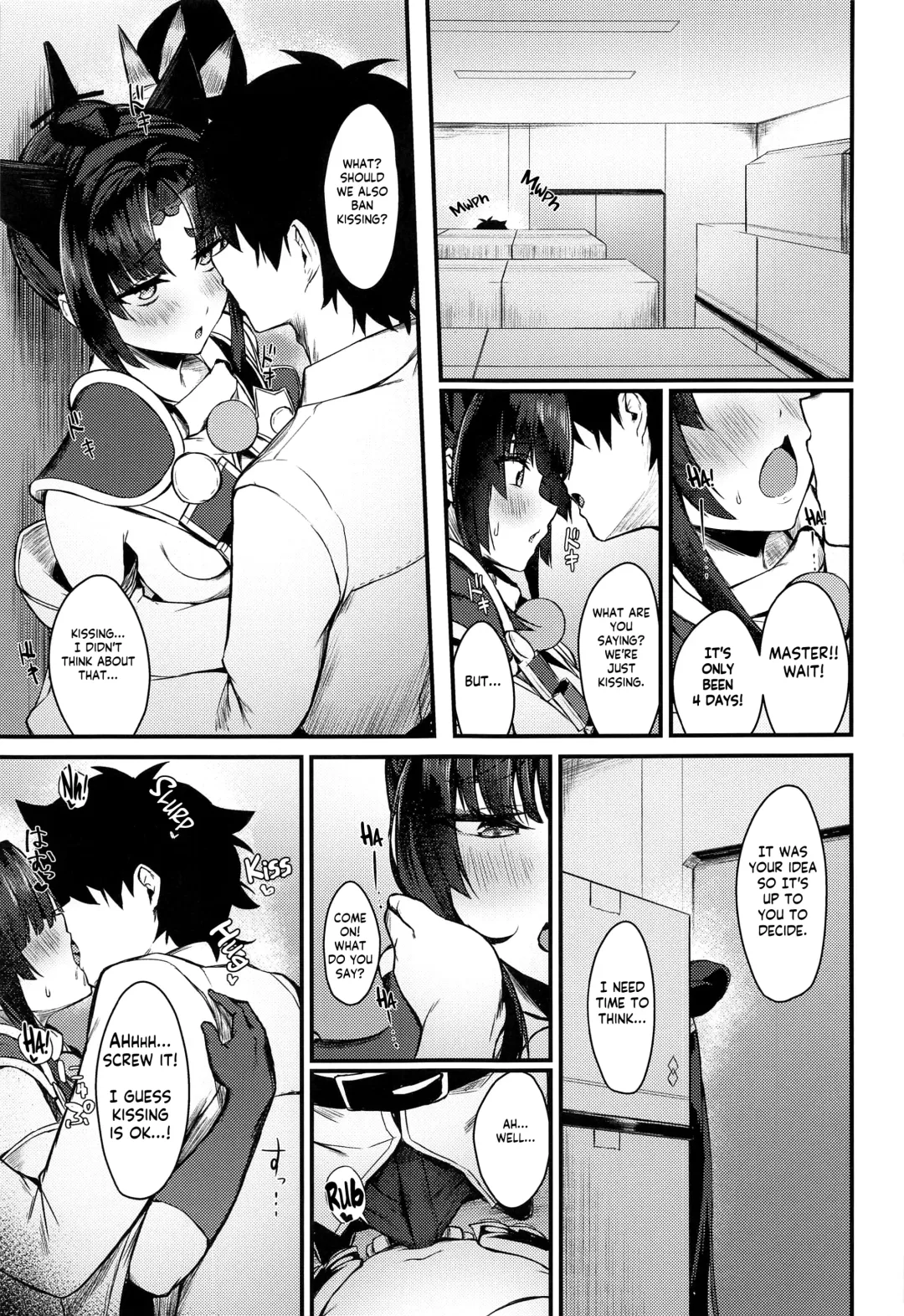 [Pinta] Ushiwakamaru to Kinyoku Seikatsu  | Ushiwakamaru without SEX Fhentai - Page 8