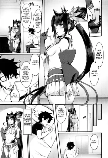 [Pinta] Ushiwakamaru to Kinyoku Seikatsu  | Ushiwakamaru without SEX Fhentai.net - Page 4