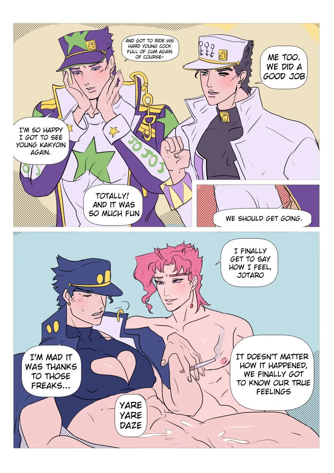 Double dolphin - Jojo's Bizarre Adventure Fhentai - Page 16