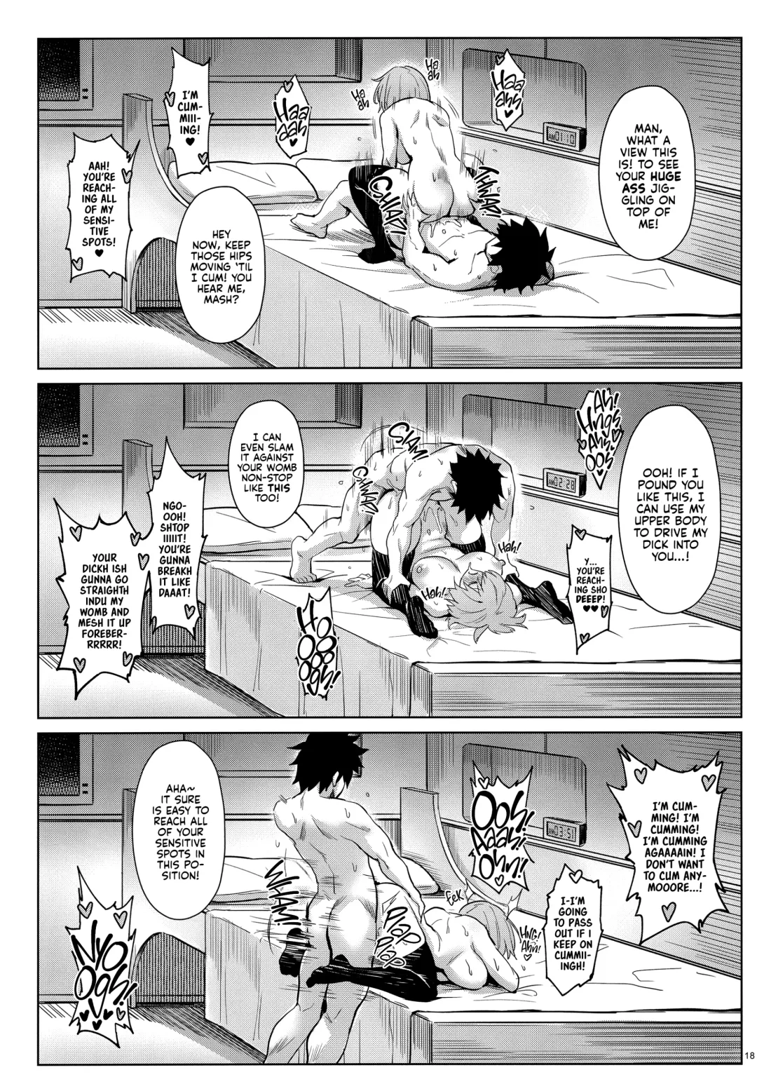 [Zhen Lu] Mash no Himitsu Tokkun | Mash's Secret Training Regimen Fhentai - Page 16