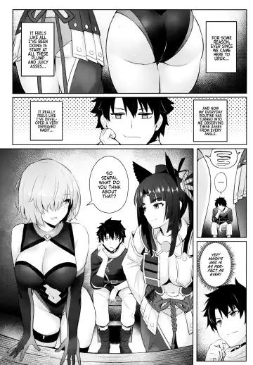 [Zhen Lu] Mash no Bishiri Inmu | My Wet Dreams of Mash's Bubble Butt Fhentai - Page 3
