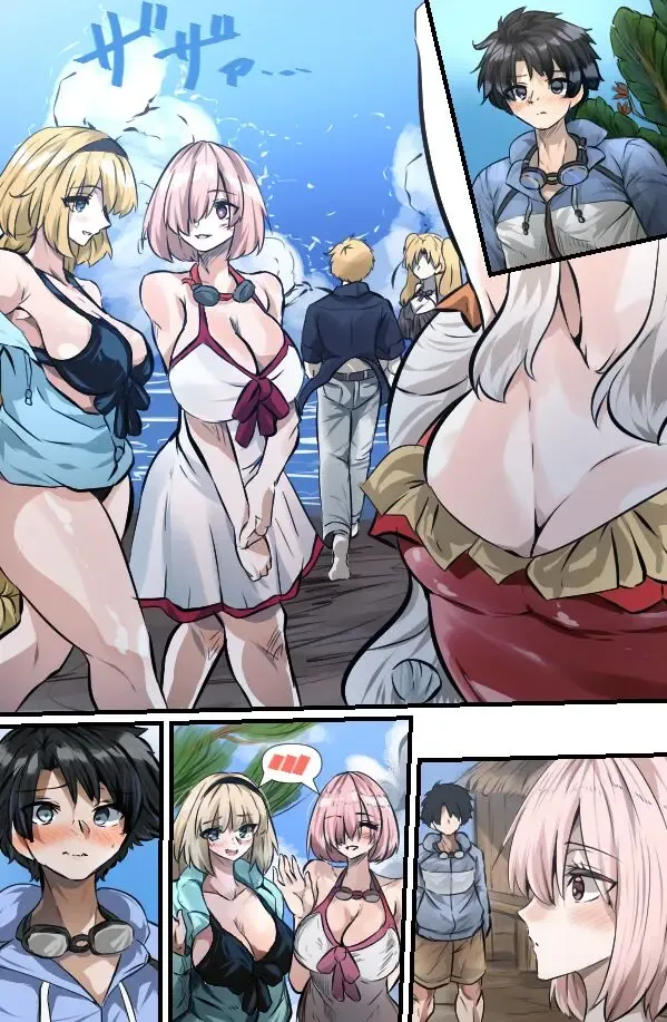 [Yanagie Terasu] Cleopatra to no Natsu Fhentai.net - Page 1